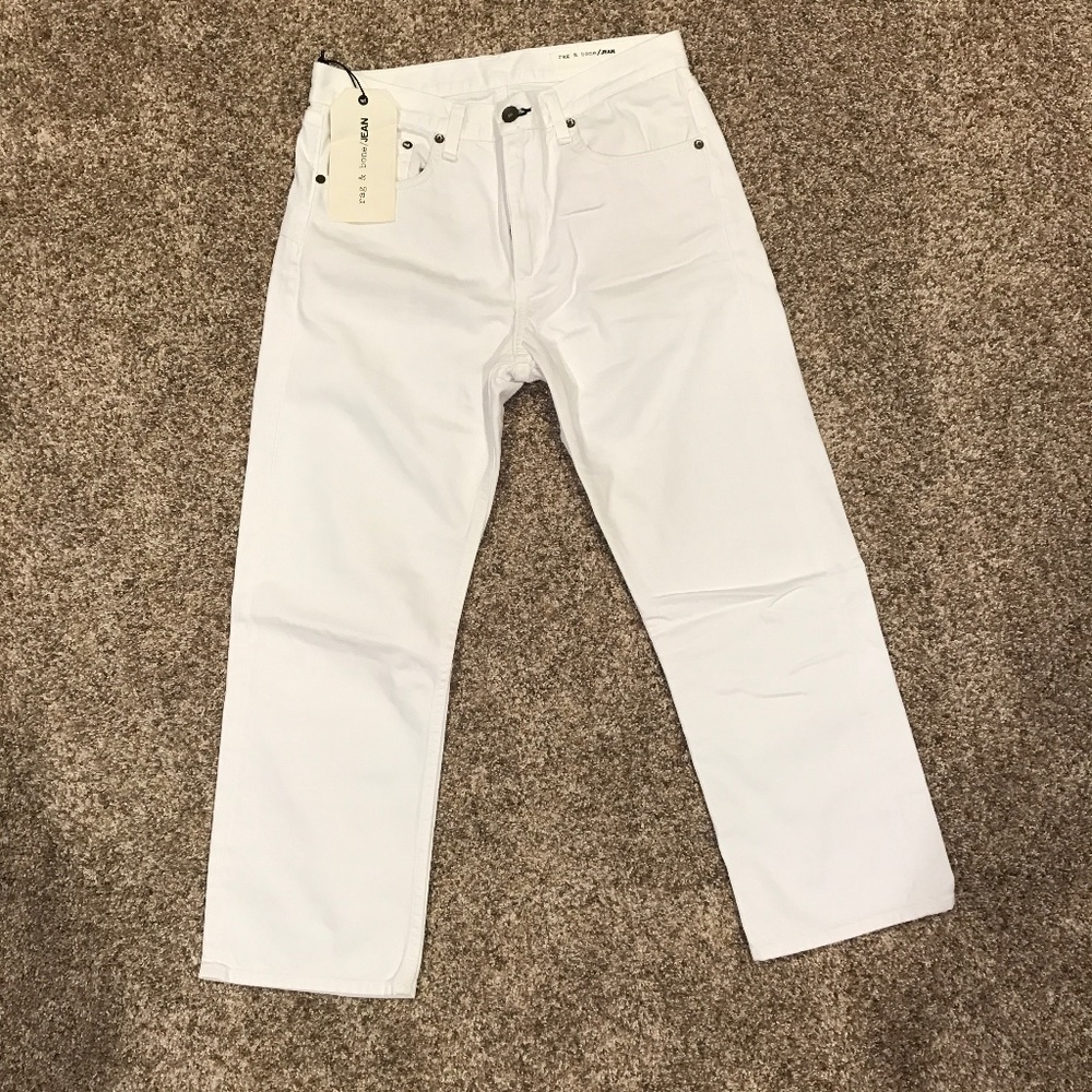 NWT Rag and Bone white denim pants size 27